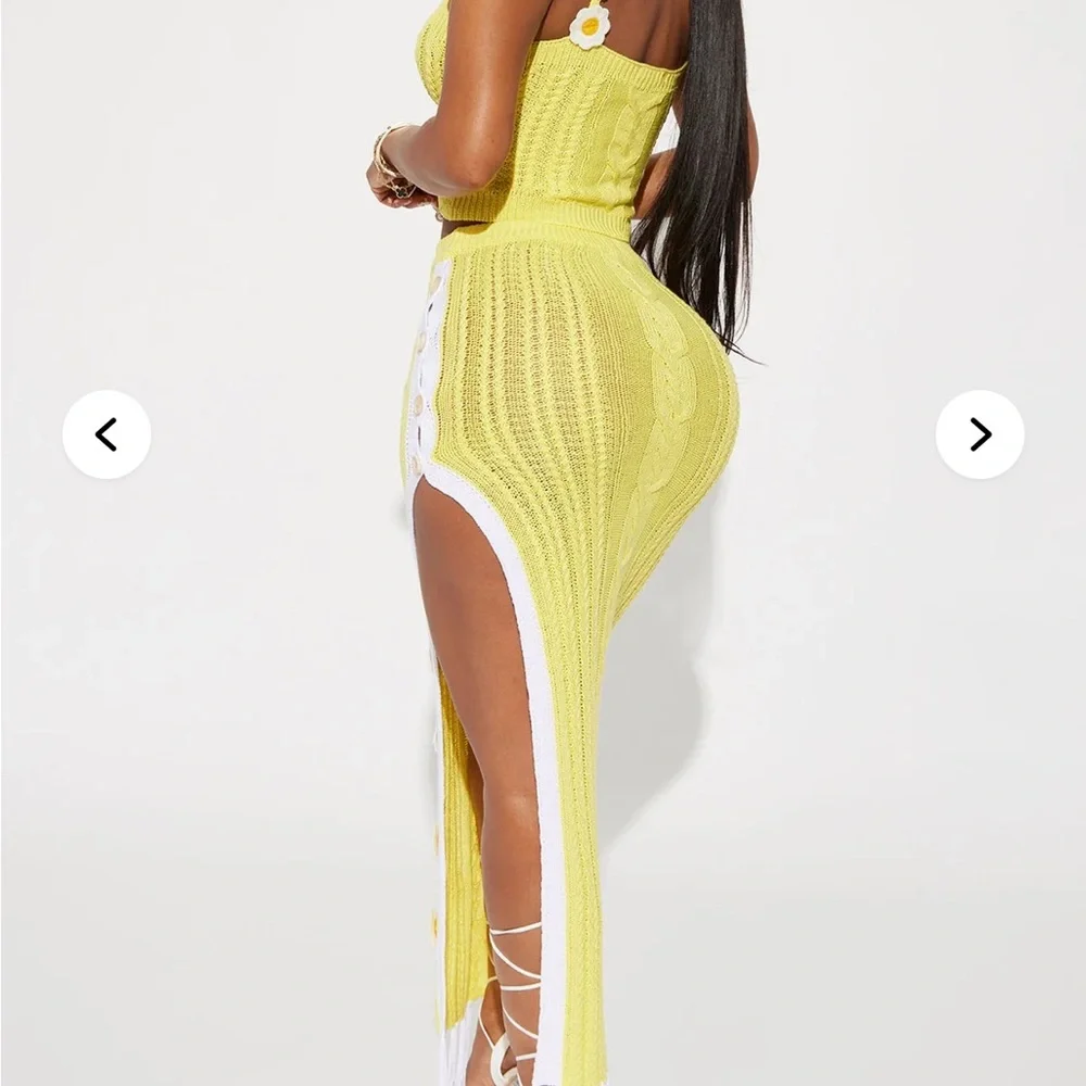 Daisy Fields Skirt Set - Yellow - Picture 2 of 2